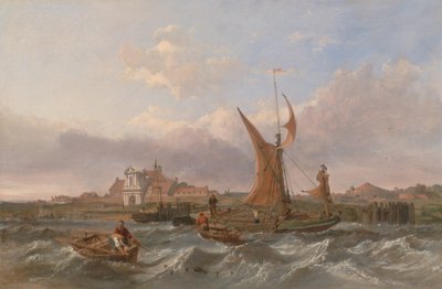 Tilbury Fort - Wind Against the Tide by Clarkson Frederick Stanfield